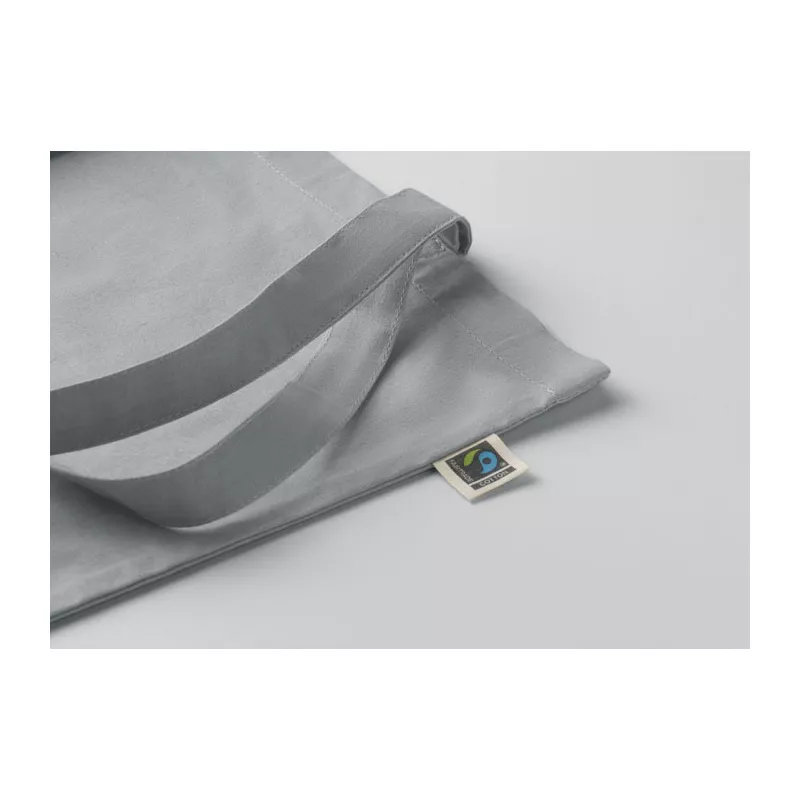 Torba bawełniana Fairtrade 180 g/m² OSOLE+ COLOUR - Szary (MO2589-07)