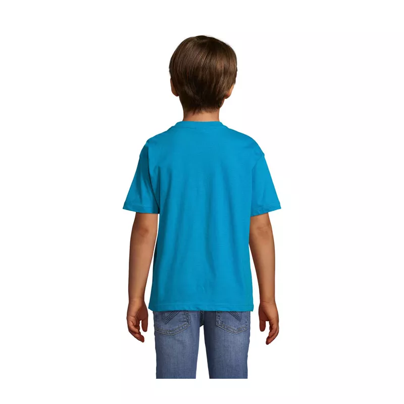 Koszulka dziecięca 150 g/m² Sol's REGENT KIDS - Aqua (S11970-AQ)