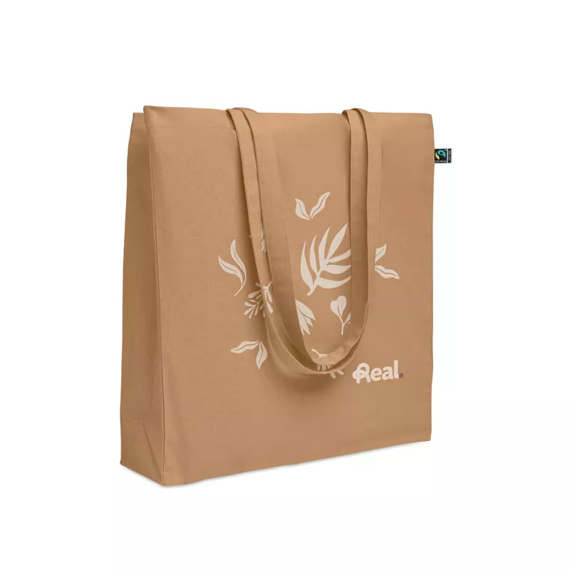 Torba Fairtrade z klinem 180 g/m² OSOLE++ COLOUR - Kosc Sloniowa (MO2590-53)