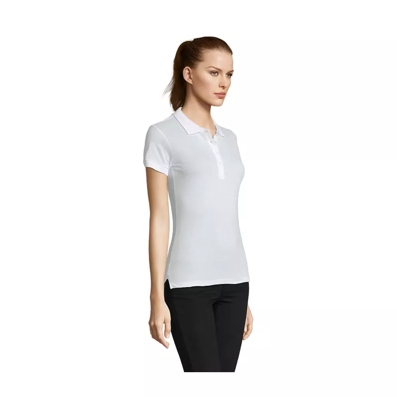 Koszulka polo damska piqué 170 g/m² Sol's PASSION - Bialy (S11338-WH)