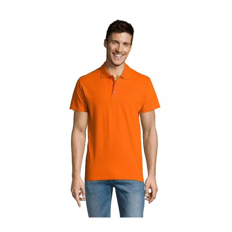 Koszulka polo męska piqué 170 g/m² Sol's SUMMER II - Pomaranczowy (S11342-OR)
