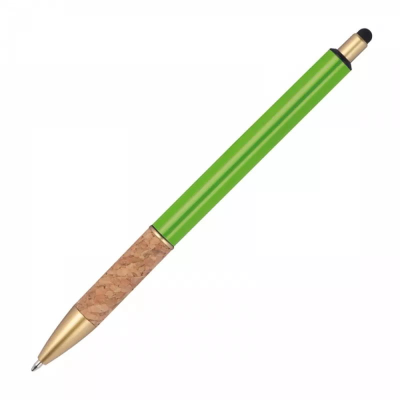 Długopis metalowy touch pen MARIAN - jasnozielony (1369029)