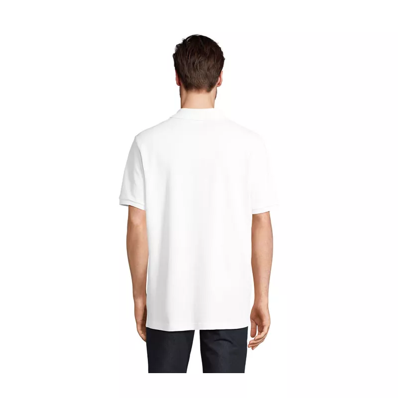 Koszulka polo organiczna 210 g/m² Sol's PEGASE - Bialy (S04242-WH)