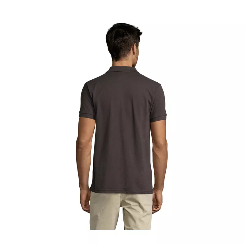 Koszulka polo męska 200 g/m² Sol's PRIME MEN - Ciemny Szary (S00571-DG)