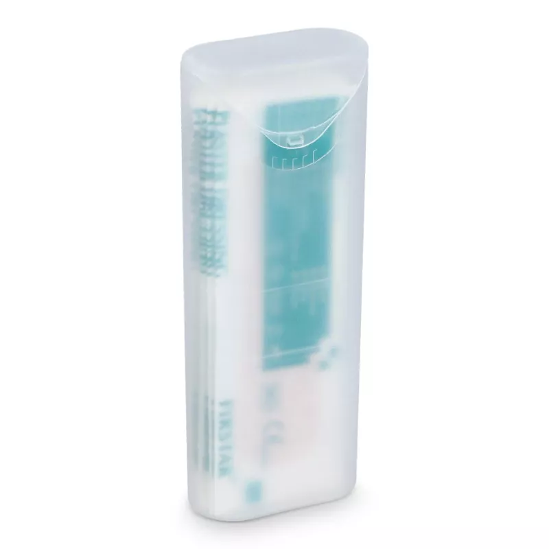 Pudełko z 10 plastrami z polietylenu (70 × 18 mm) - biały (LT90319-N0001)