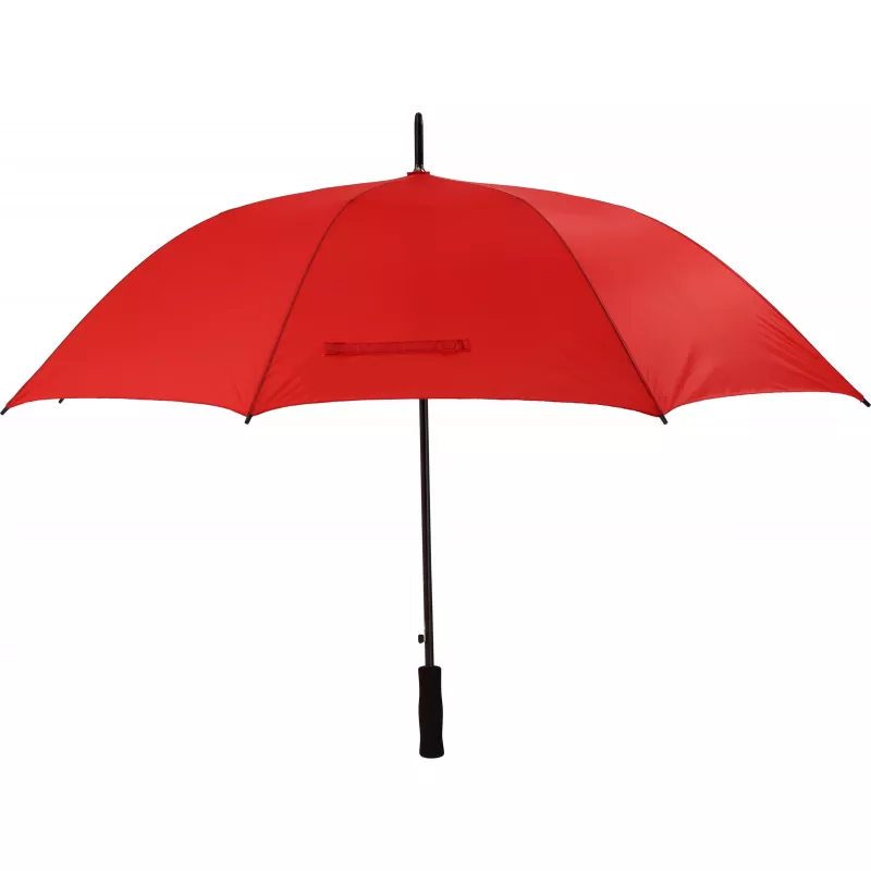 Parasol automatyczny Ø130 cm SUEDERDEICH - czerwony (153105)