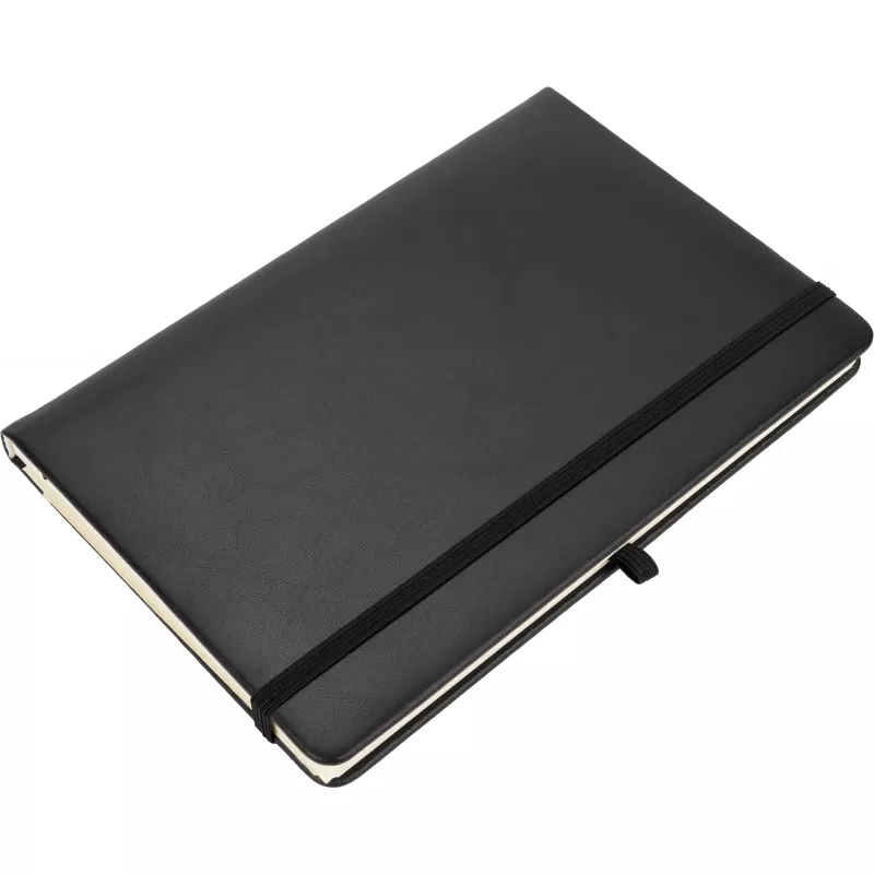 Notatnik A5 w linie SCARLETT - czarny (2763603)