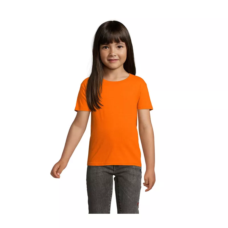 Koszulka organiczna 150 g/m² Sol's CRUSADER KIDS - Pomaranczowy (S03580-OR)