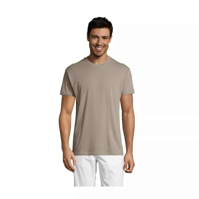 Koszulka unisex bawełniana 150 g/m² Sol's REGENT - Light Grey (S11380-LG)