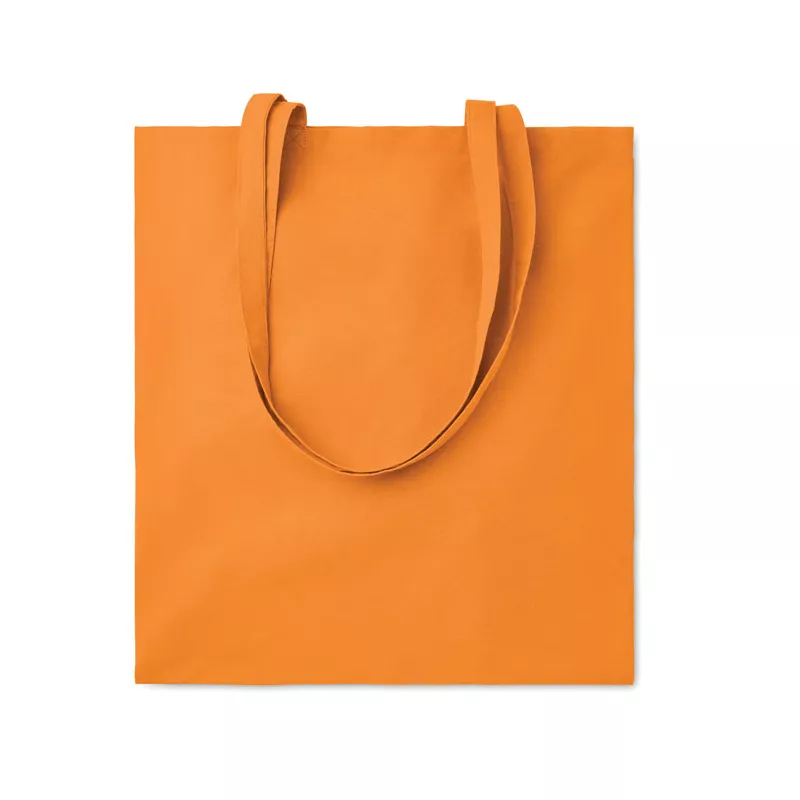 Torba bawełniana 38x42 cm 140 g/m² COTTONEL COLOUR + - Pomaranczowy (MO9268-10)