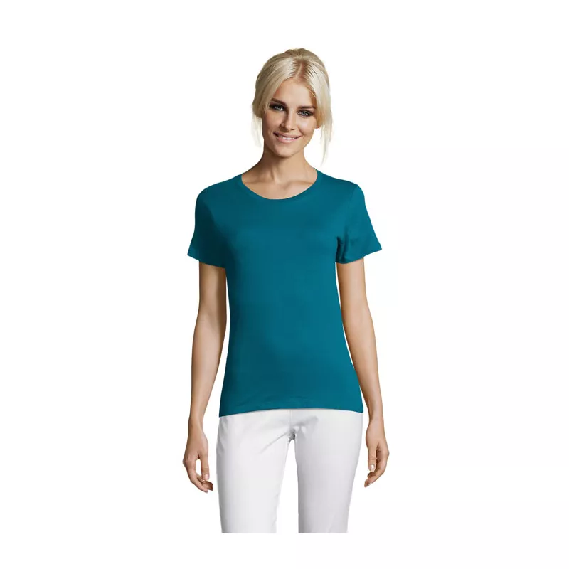 Koszulka damska dopasowana 150 g/m² Sol's REGENT WOMEN - Kacze Jajo (S01825-DU)