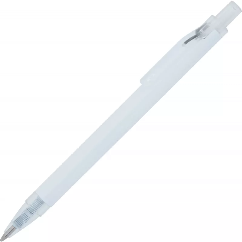 Długopis aluminiowy z recyklingu i RPET EUGENE - biały (1547306)