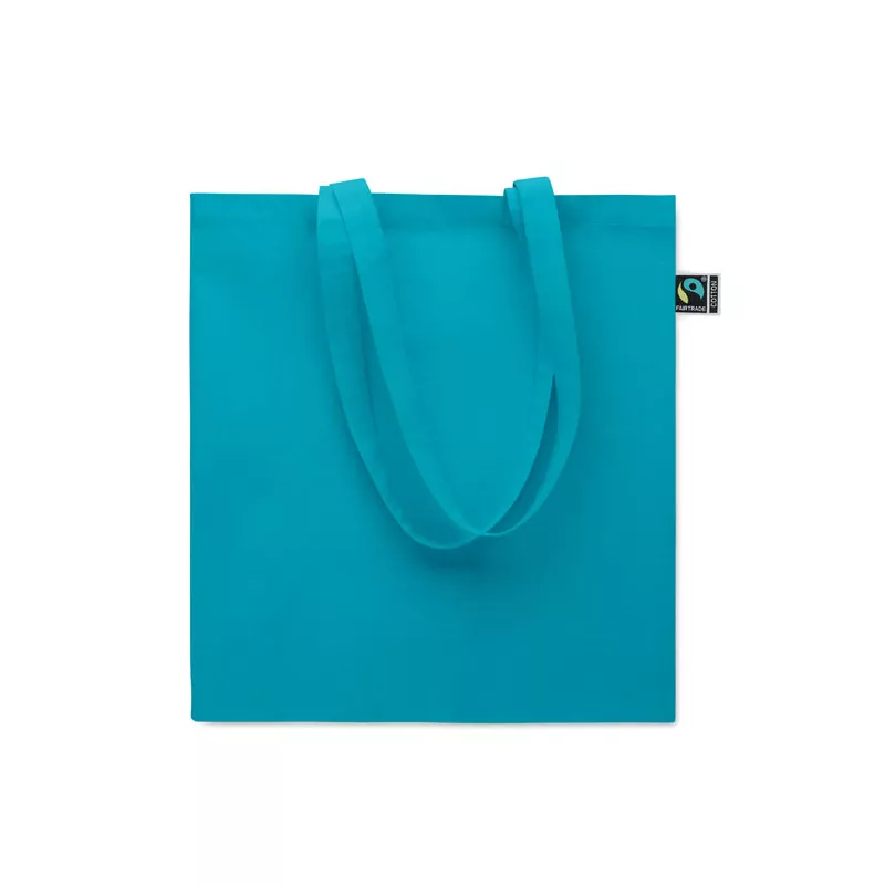 Torba Fairtrade z klinem 180 g/m² OSOLE++ COLOUR - Turkusowy (MO2590-12)
