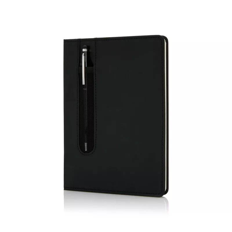 Notatnik A5 Deluxe, touch pen - czarny (P773.311)