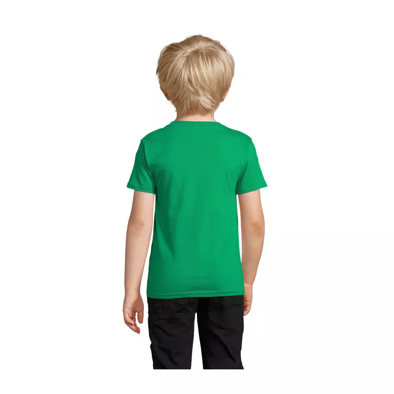 Koszulka organiczna 150 g/m² Sol's CRUSADER KIDS - Zielony (S03580-KG)