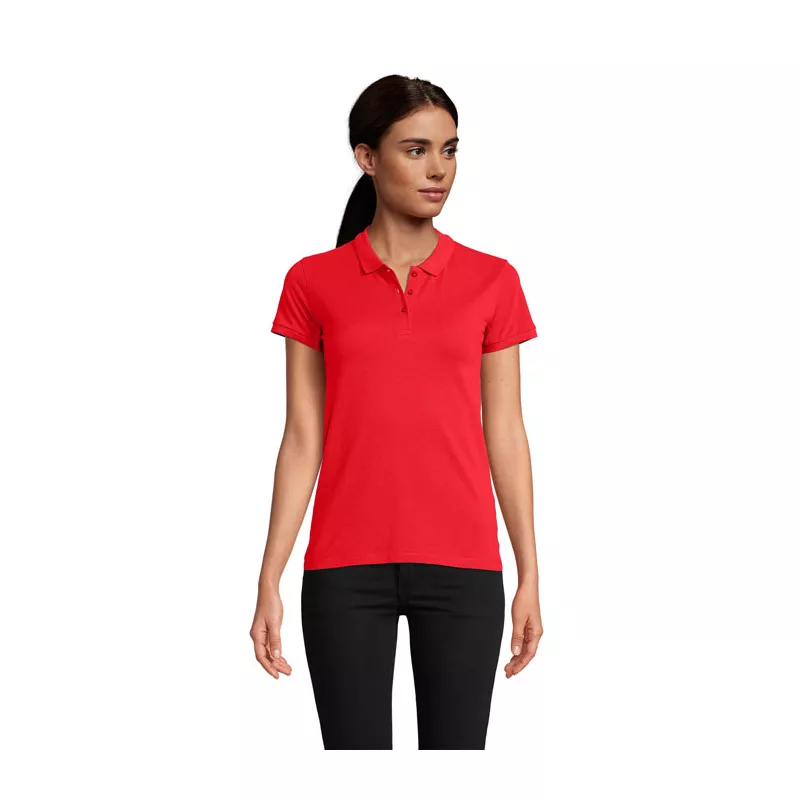 Polo damskie organiczne 170 g/m² Sol's PLANET WOMEN - Czerwony (S03575-RD)