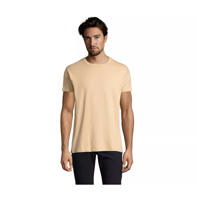 Koszulka męska bawełniana 190 g/m² Sol's IMPERIAL - Sand (S11500-SA)