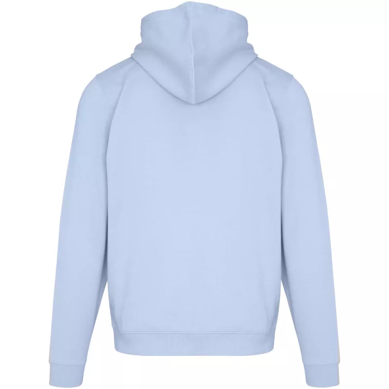 Jasper bluza unisex z kapturem z materiału organicznego pochodzącego z recyklingu z certyfikatem OCS, o gramaturze 280 g/m² - Niebieski mgła (39666-MISTBLUE)
