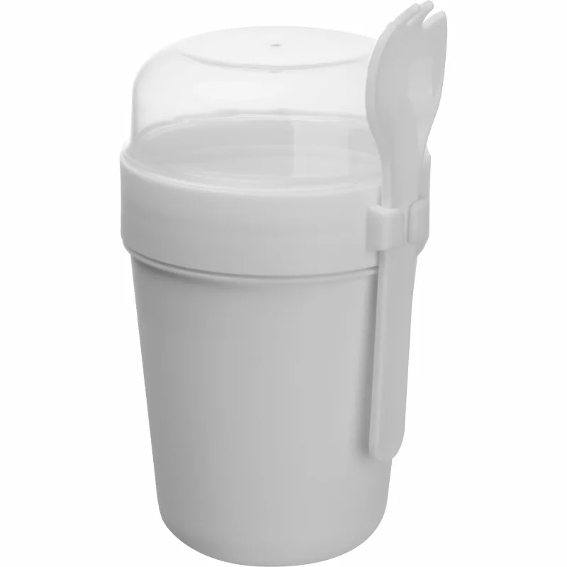 Kubek na jogurt 750 ml MARIANA - biały (8552406)