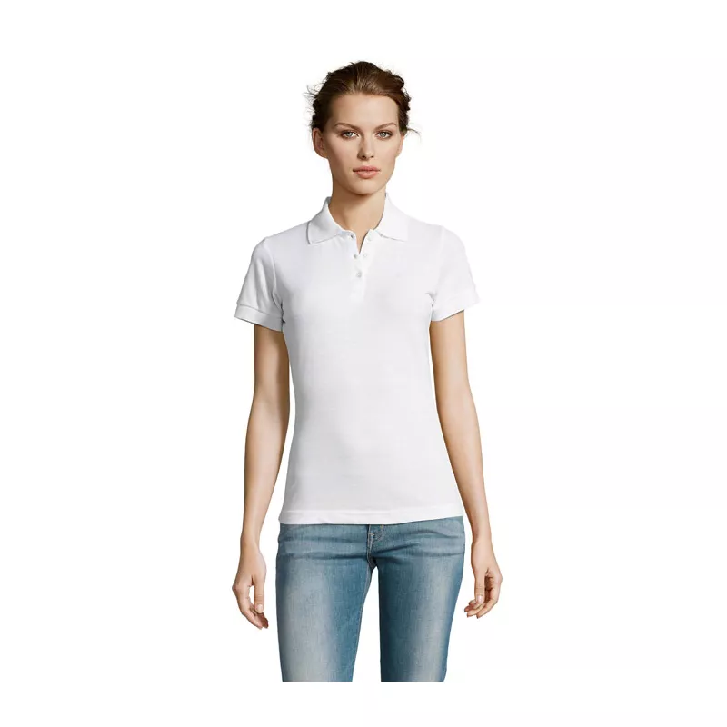 Koszulka polo damska 200 g/m² Sol's PRIME WOMEN - Bialy (S00573-WH)