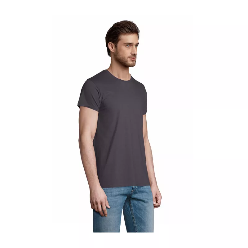 Koszulka męska organiczna 175 g/m² Sol's PIONEER MEN - Mysi Szary (S03565-MU)