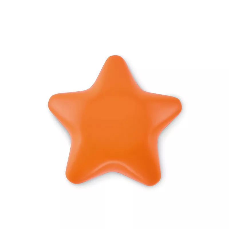 Gwiazdka antystresowa z PU STARLY - Pomaranczowy (MO2453-10)