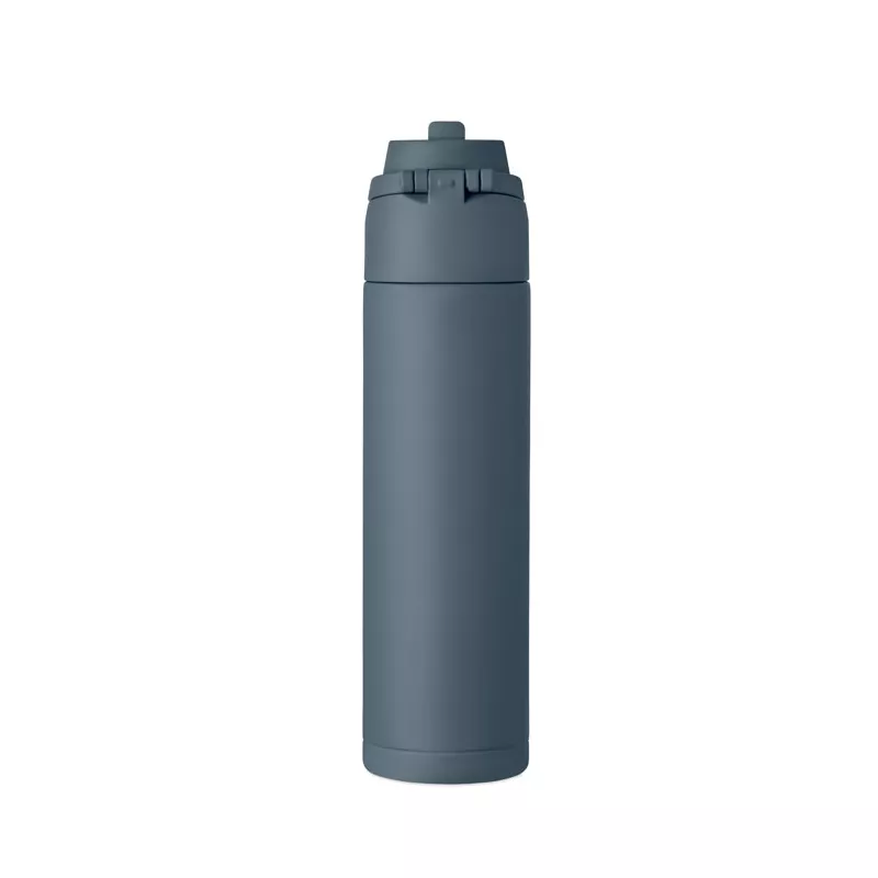 Butelka stalowa ze słomką 650 ml TOIEN ONE - Petrol (MO2989-20)