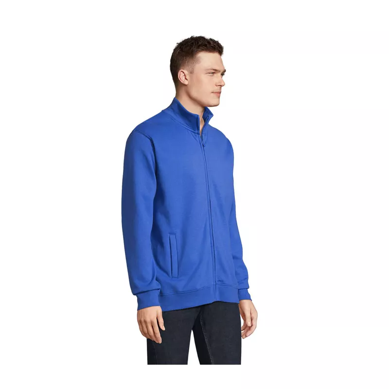 Bluza unisex rozpinana z kieszeniami Sol's COOPER - Niebieski (S04240-RB)