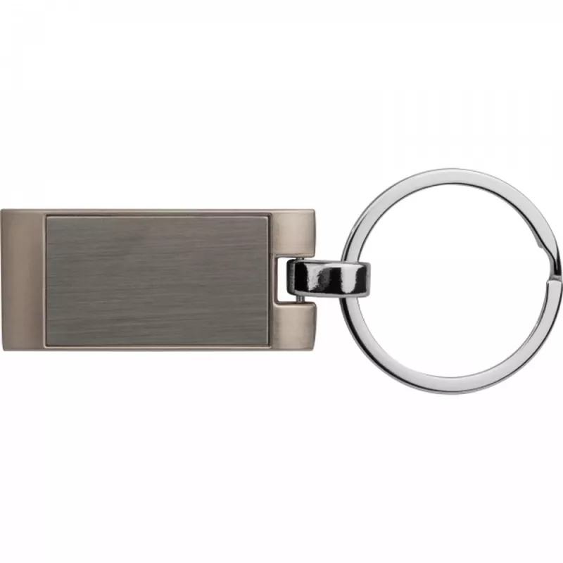 Brelok metalowy TIMOTHY - szary (9227007)