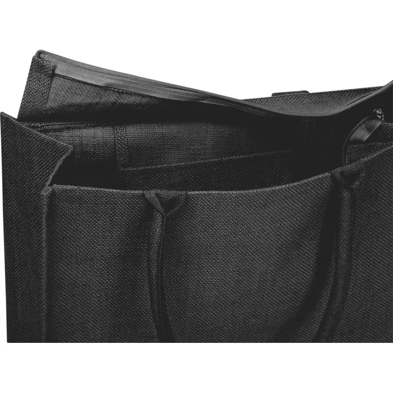 Torba jutowa WESTMINSTER - czarny (557203)