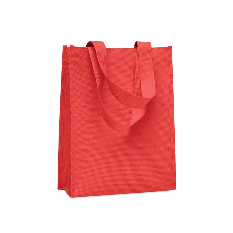 Torba prezentowa z włókniny RPET 80 g/m² LITAS - Czerwony (MO2698-05)