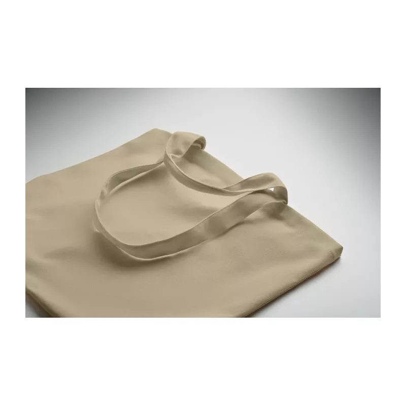 Torba plażowa z recyklingu 320 g/m² MALDI BEACH - Khaki (MO2485-39)