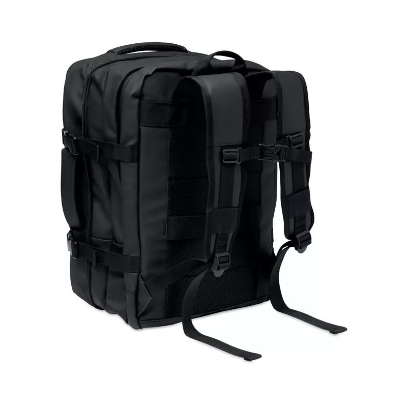 Plecak rozciągliwy na laptop 15" RPET 20 l XJUST - Czarny (MO3190-03)