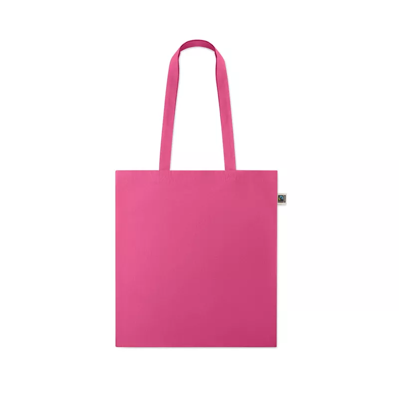 Torba bawełniana Fairtrade 180 g/m² OSOLE+ COLOUR - Fuksja (MO2589-38)