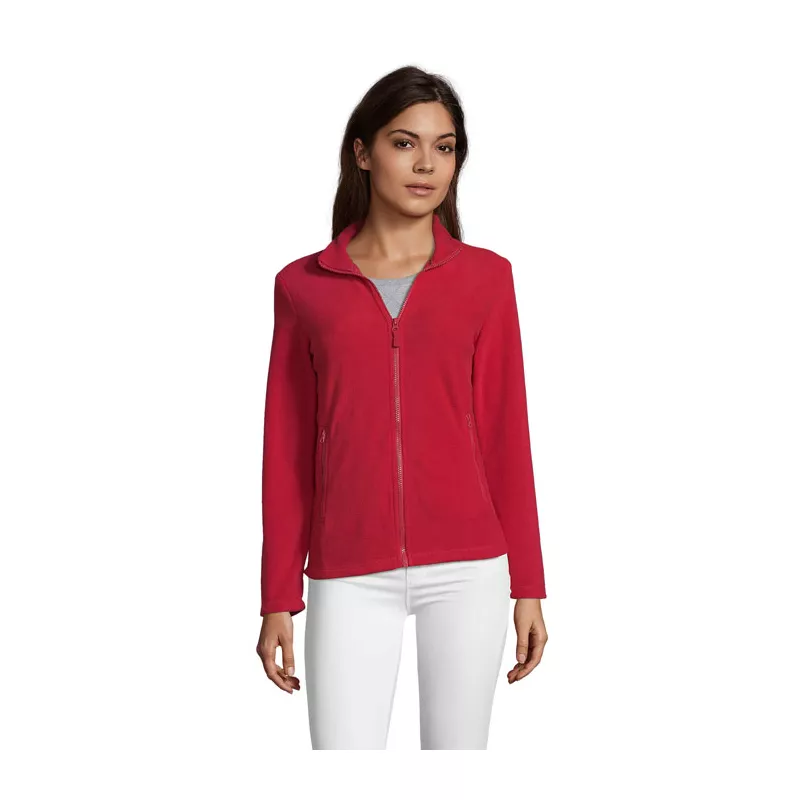 Bluza polarowa damska 220 g/m² Sol's NORMAN WOMEN - Czerwony (S02094-RD)