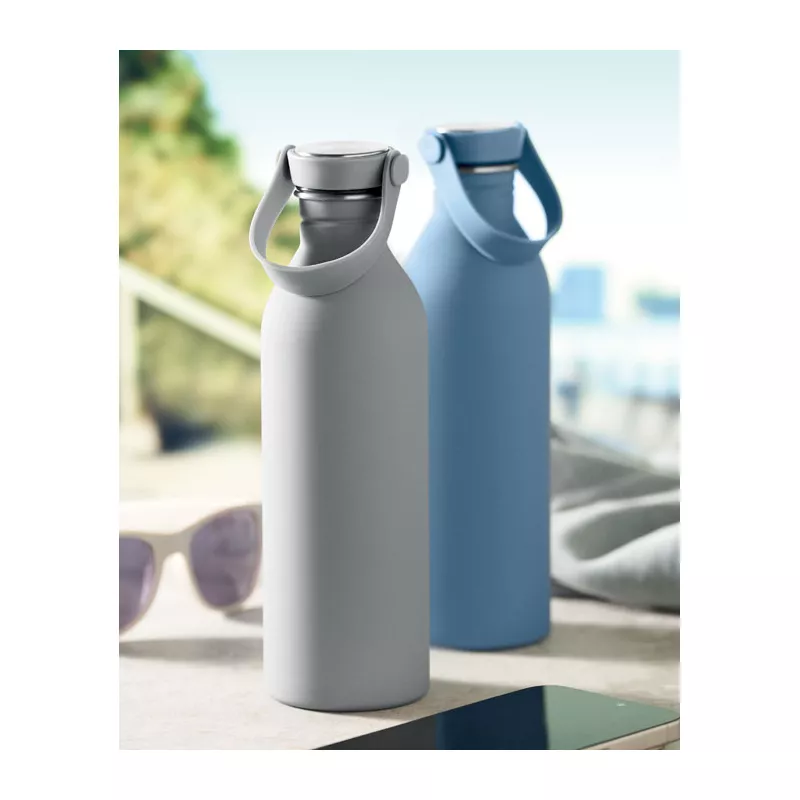 Butelka stalowa jednościenna 500 ml SVALUR - Szary (MO2903-07)