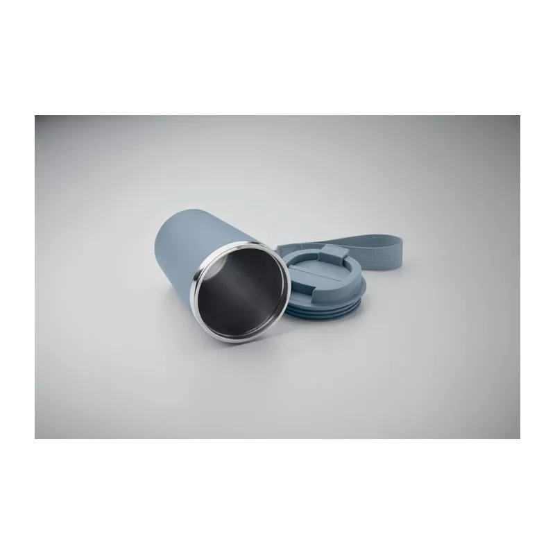 Kubek termiczny 350 ml z paskiem na nadgarstek TOPAZ - Petrol (MO2317-20)
