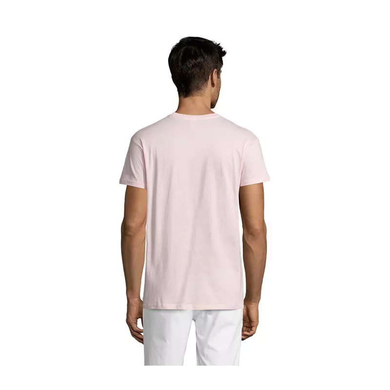 Koszulka unisex bawełniana 150 g/m² Sol's REGENT - Medium Pink (S11380-MP)