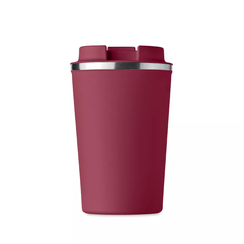 Kubek termiczny ze stali 350 ml BRACE - Burgund (MO6276-02)