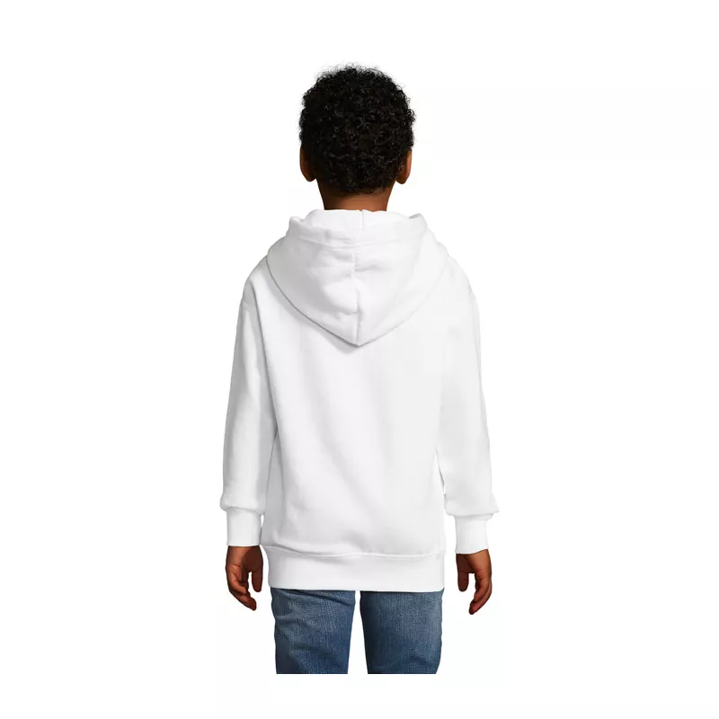 Bluza dziecięca z kapturem 280 g/m² Sol's SLAM KIDS - Bialy (S13255-WH)