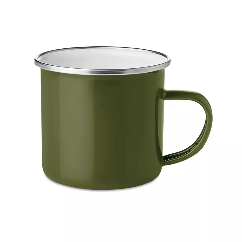 Kubek emaliowany vintage 350 ml PLATEADO - Zielony (MO9756-09)