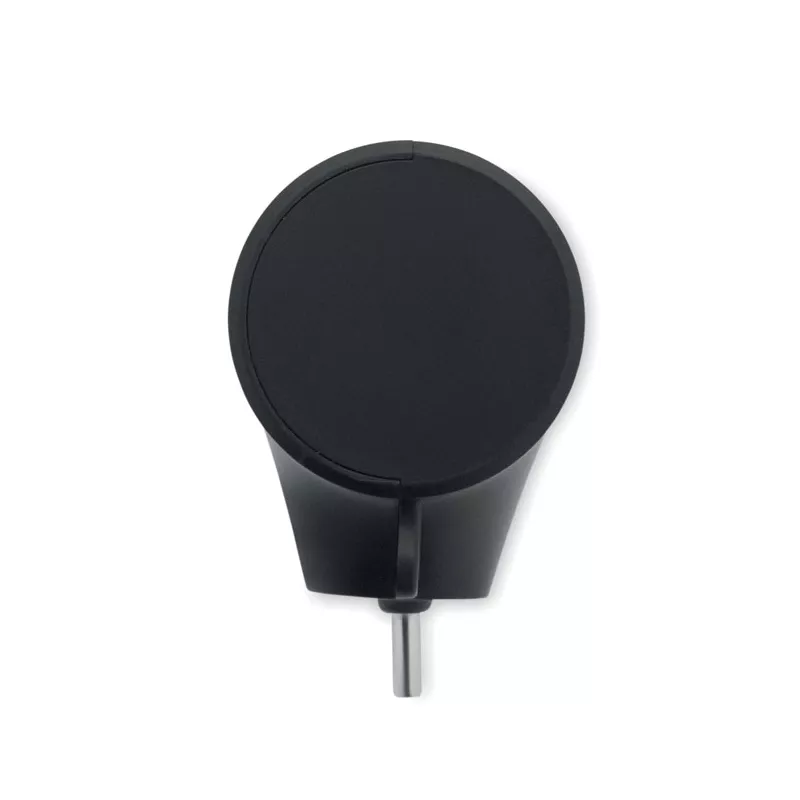 Powerbank z podstawką 5000 mAh PD 20W POWERKAU - Czarny (MO2967-03)