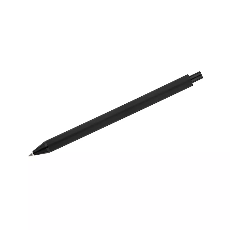 Długopis z powłoką soft touch FULKO - czarny (19829-02)