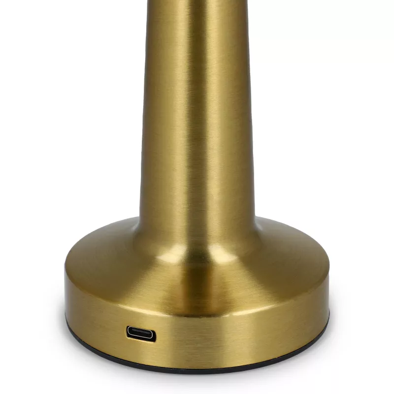 Lampa stołowa Lumo z 3 trybami świecenia i możliwością ściemniania - złoty (LT93354-N0006)