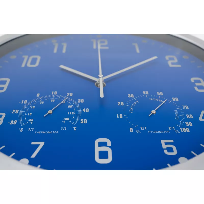 Zegar ścienny CrisMa MALCOLM - niebieski (4123804)