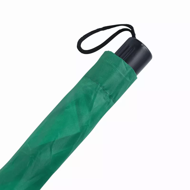 Parasol składany bez automatu REGULAR - biały, zielony (56-0101113)