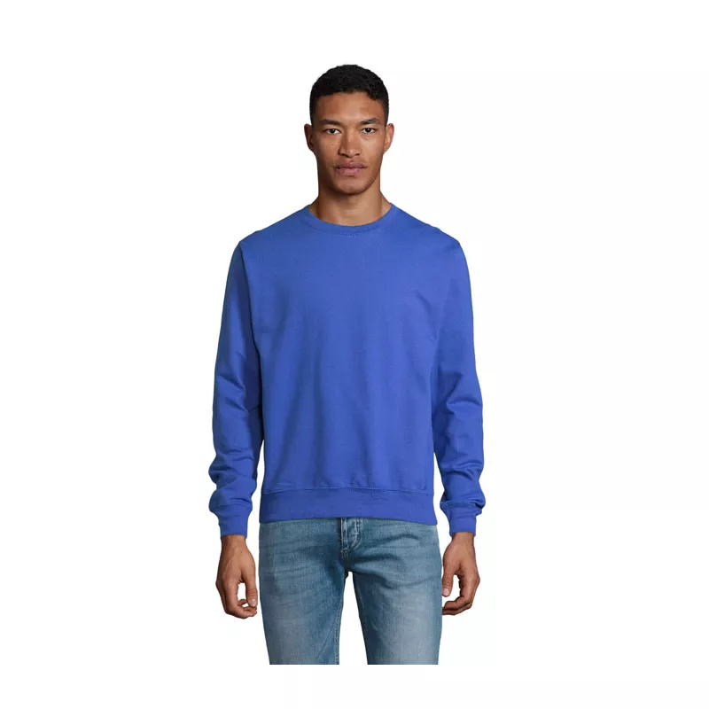 Bluza unisex bez kaptura 280 g/m² Sol's COLUMBIA - Niebieski (S03814-RB)