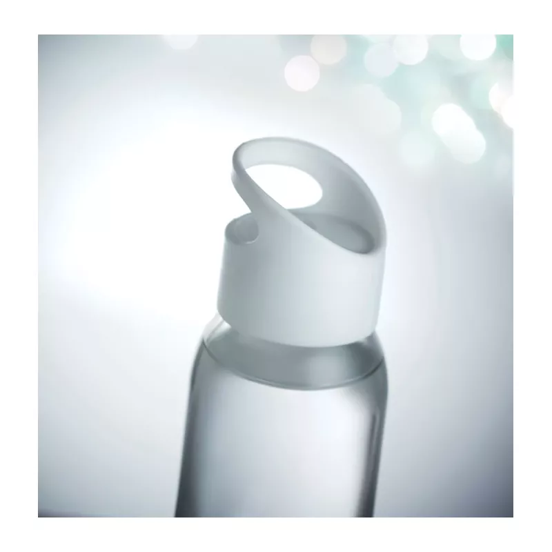 Butelka szklana z uchwytem 470 ml PRAGA - Bialy (MO9746-06)