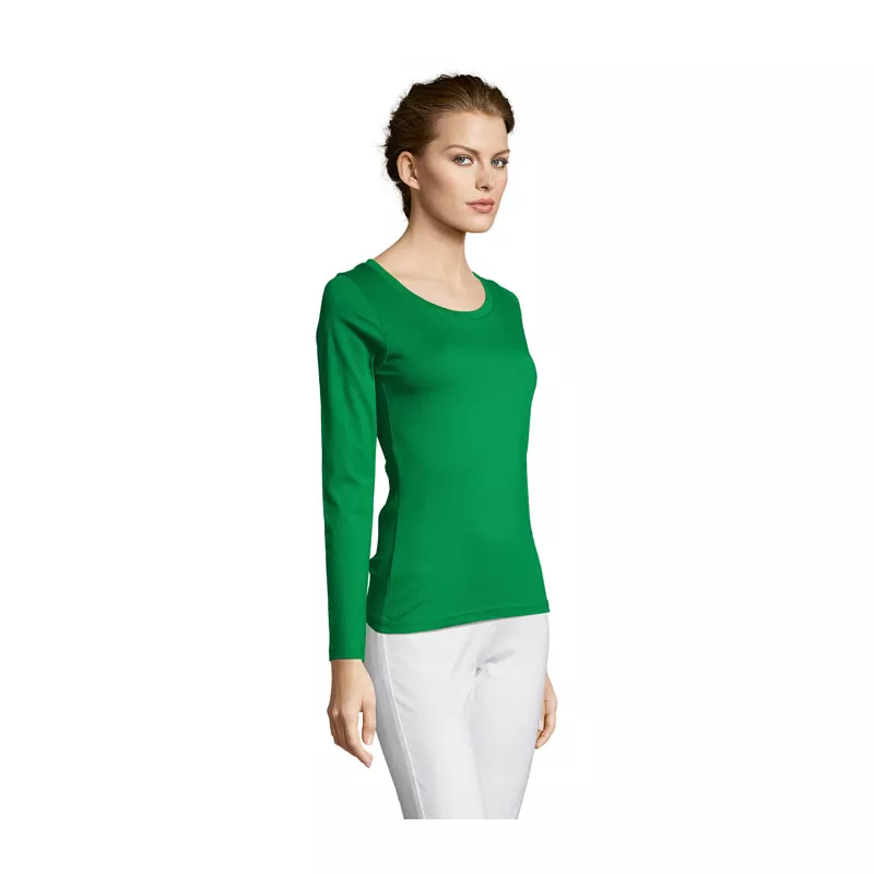 Longsleeve damski 150 g/m² Sol's MAJESTIC - Zielony (S11425-KG)