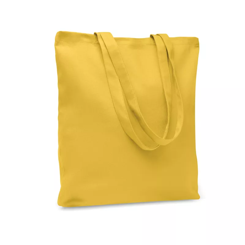 Torba bawełniana na zakupy 270 g/m² RASSA COLOURED - Zólty (MO6442-08)